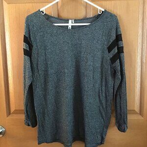 Kirious Black Long Sleeve T Shirt